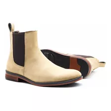 Botin Chelsea Boots Hombre Caballero Piel Gamuza