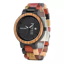 Reloj De Madera Bobo Bird Original Calendario Mujer