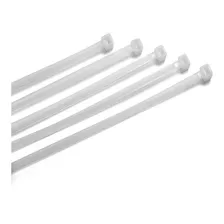 Abraçadeira De Nylon Enforca Gato 250mm X 4,8mm 100 Unidades Cor Branco