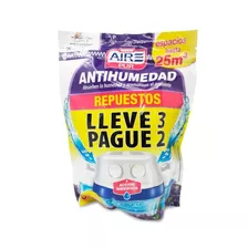 Aire Pur Pack 3x2 Repuesto Universal Antihumedad 250g.