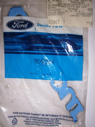 Emblema Trasero Letras Ford Contour Original Foto 3