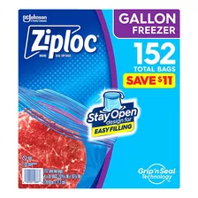 Congelador Ziploc Bags Con Doble Crem - g a $195184