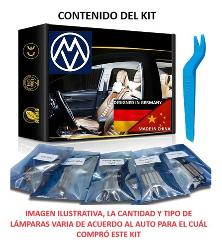 Kit Iluminacin Interior Premium Led Mazda Cx5 2014-presente Foto 3