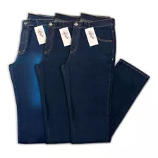 Kit 3 Calça Jeans Masculina Tradicional Original
