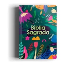 Bíblia Sagrada Nvt Capa Dura Letra Grande Tarde Colorida, De Nova Versão Transformadora., Vol. 1. Editora Geográfica, Capa Dura Em Português, 2023