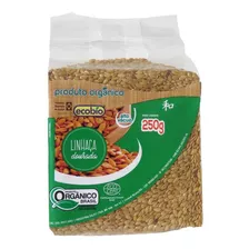 Linhaça Dourada Em Grãos 250g - Ecobio