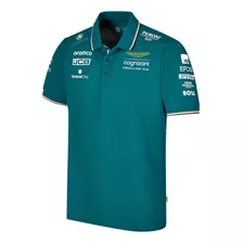 Playera Polo Aston Martin F1 Fernando Alonso 2023