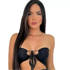 Cropped Top Faixa Amarração Multi Formas 2024