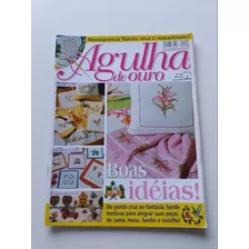 Revista Agulha De Ouro 140 Ponto Cruz Boas Idéias T19