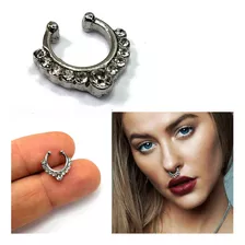 Argola Piercing Brinco Falso Nariz Pressão Indiano Argola