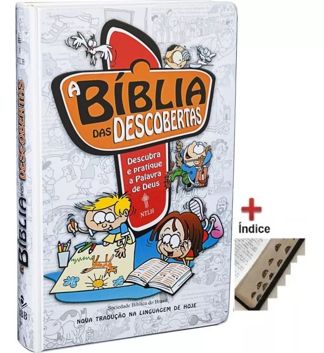 Bíblia Das Descobertas (crianças E Pré-adolescentes)cor Azul