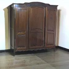 Ropero 3 Puertas En Madera Maciza Lustrada Estilo Provenzal