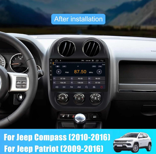 Radio Andorid Carplay 2+32 Jeep Compass 2009-2015 Foto 2