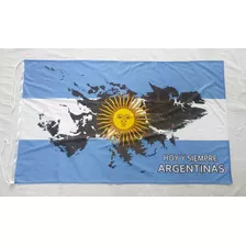 Bandera De Malvinas 60 X 90cm Hoy Y Siempre