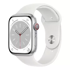 Watch Series 8 Apple Gps De 45mm Color Blanco