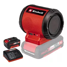 Parlante Bluetooth Einhell + Cargador + Batería 4,0ah