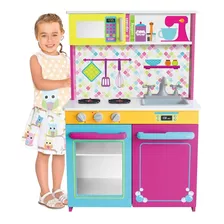 Cocina De Madera Big And Bright Kids House Modelo Coc2bb