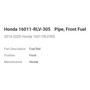 Riel De Inyectores Honda Accord 2.0 Turbo 2018-2021