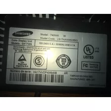 Vendo Monitor Samsung 17 740 Nw Con Entradas Dvi Y Vga 