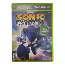 Sonic Unleashed Xbox 360 Original Em Mídia Física