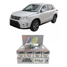 Jogo 4 Velas Ignição Suzuki Grand Vitara 2.0 16v 2020 Ngk 