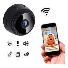 Camera De Segurança Wifi Mini Espiã Hd Gravador De Voz