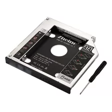 Zheino Ssd Hdd Caddy 12.7 Mm De Aluminio 2do Disco De Disco