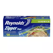 Reynolds Zipper Bags Sandwich 50un