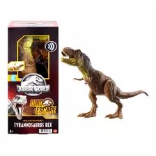 Jurassic World Tyrannosaurus Rex Con Sonido 30 Cm Mattel 