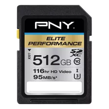 Pny Technologies 512gb Elite Performance Uhs-1 Sdxc Memory C