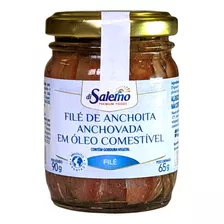 Aliche File De Anchova Importado Di Salerno 90g P/ Pizzas