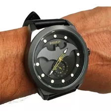 Reloj De Batman Luminiscente Para Caballero Hombre Casual 