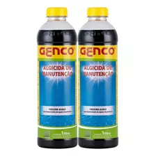 Kit 2x Algicida Manutenção Genco 1l