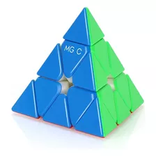 Cubo Mágico Pyraminx 3x3 Magnético Yj Mgc Evo Pyramind 3x3x3