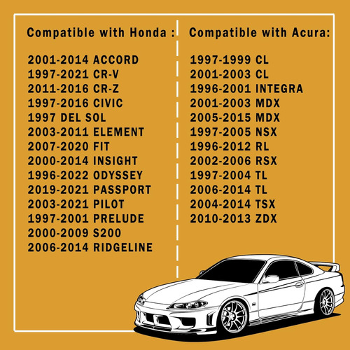 Gistilli Juego De S De Expansin Para Honda Acura 91503-sz3- Foto 6