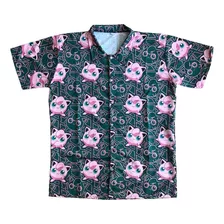 Camisa Sublimada Jigglypuff Pokemon Gastovic Anime Store