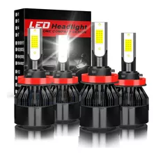 14000lm Kit Focos Led H11 H9 Haz Alto Y Bajo Para Nissan