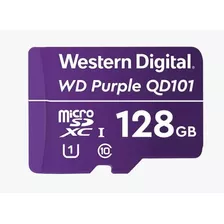 Memoria Microsd Western Digital Purple 128gb Cam D Seguridad