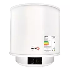 Termotanque 30 Lt Delne Acero Color Blanco