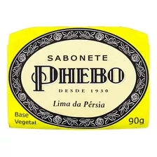 Sabão Em Barra Phebo Vegetal Lima Da Pérsia De 90 G