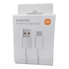 Cable 6a Xiaomi Turbo Usb A Tipo-c Compatible 67w Original