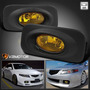 Fits 2004-2005 Acura Tsx Clear Bumper Driving Fog Lights Kg1