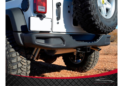 Defensa Facia Bumper Jeep Jk 07 - 17 Trasero 10 Aniversario Foto 8