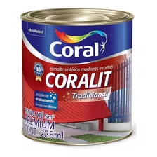 Tinta Coralit Esmalte Brilhante - 225ml - Coral