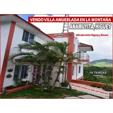 Venta De Villa Amueblada De 2 Niveles Y En La Montaña De Anamuyita En Entre Higuey Y Bavaro, Rep.dom