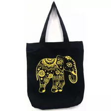 Bolsa Elefante Indiano Ecobag Sacola Geek 100% Algodão