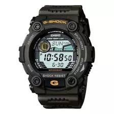 Relógio Casio G-7900-3dr G-shock Rescue Tabua Militar Mare