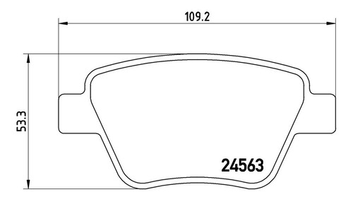 Balatas Ceramica Traseras Audi A1 1.4l L4 11-14 Brembo Foto 2