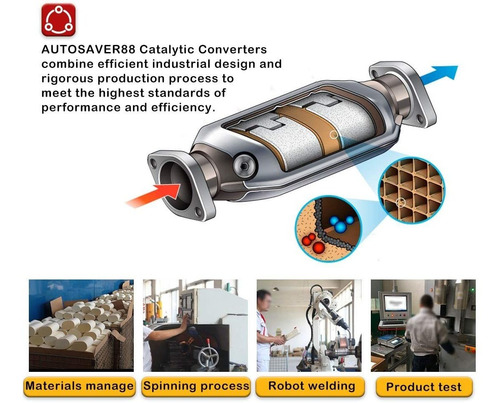 Convertidor Cataltico Autosaver88, P/ Nissan Altima 2002-06 Foto 7