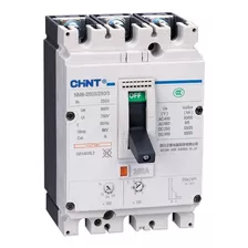 Chint Nm8 Breaker Caja Moldeada 3 Polos Regulable 128/250 A